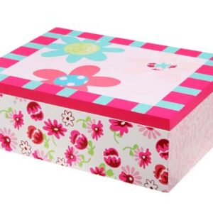 Bijouxdoos bloem groot