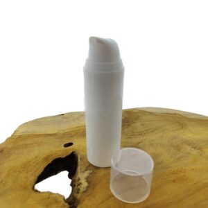 Airless dispenser 50ml wit lotion gel crème pomp flesje