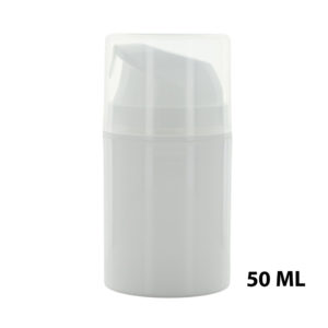Airless Crème pomp flesje 50ml wit, lotion gel Dispenser pompje
