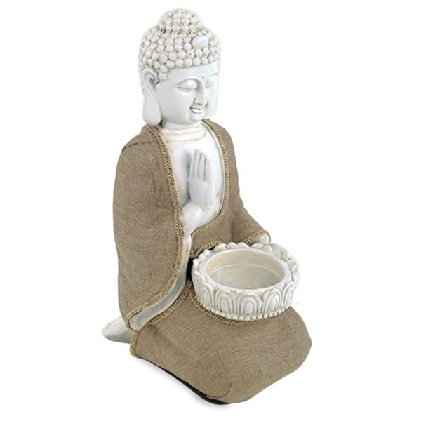 Boeddha van Vrede waxinelichthouder