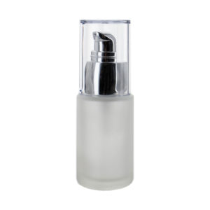 Crème Lotion flesje 30ml pomp dispenser – luxe glazen verpakking