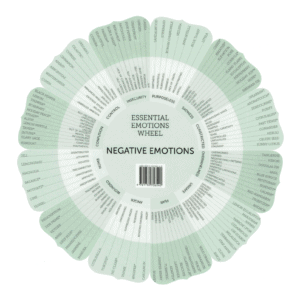 Essential Emotions Wheel 9th edition – English – Oils Wheel
