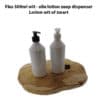Fles 500ml + olie lotion zeep dispenser pompje