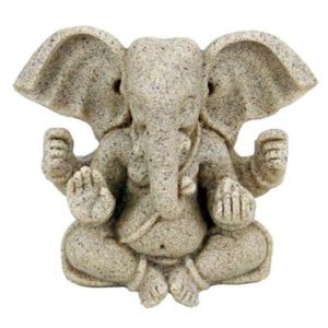 Ganesha beeld zandstructuur