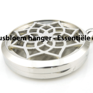 Lotusbloem Hanger Ø 30 mm – Diffuser Medaillon Essentiële Olie + Pad
