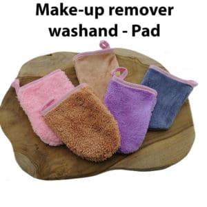 Make-up remover washand – gezichtsreiniger