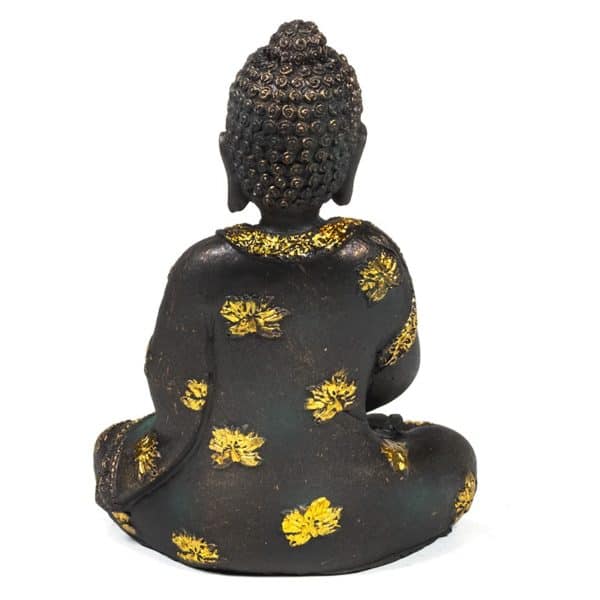 Meditatie Boeddha antieke finish