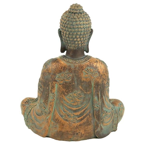 Meditatie Boeddha antieke finish Japan