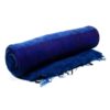 Meditatie omslagdoek XL blauw violet 245x115cm