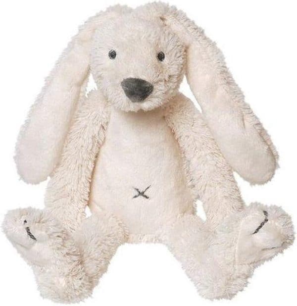 Muziekknuffel konijn ivoor wit 34cm - Ivory Rabbit Richie Musical Happy Horse