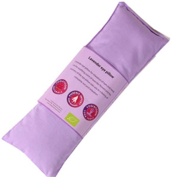 Oogkussen lavendel violet paars biologisch