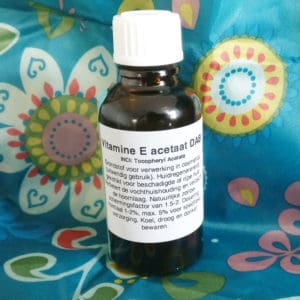 Vitamine E acetaat Natuurlijke DAB kwaliteit Tocopherol (30 ml)